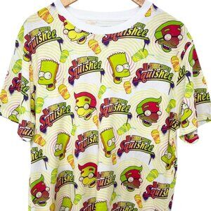 NWT The Simpsons Bart Squishee Graphic T-Shirt Large